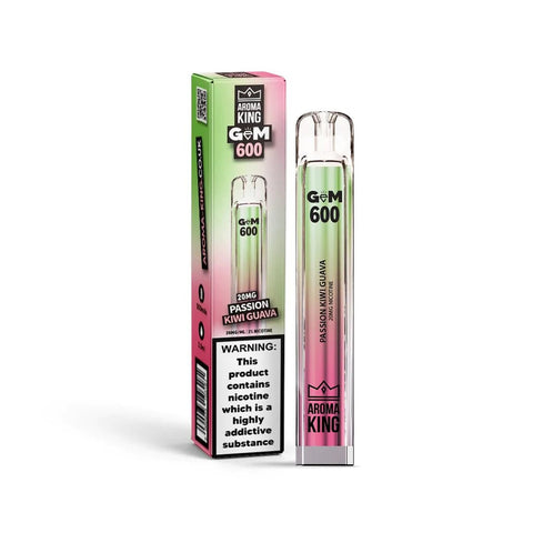Aroma King Gem 600 Disposable Vape Device – Box of 10 - Vape Puff Disposable