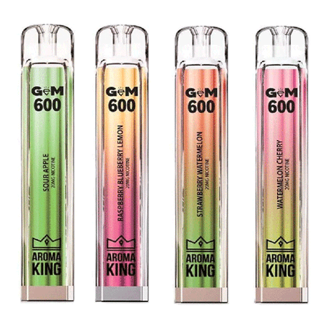 Aroma King Gem 600 Disposable Vape Device – Box of 10 - Vape Puff Disposable