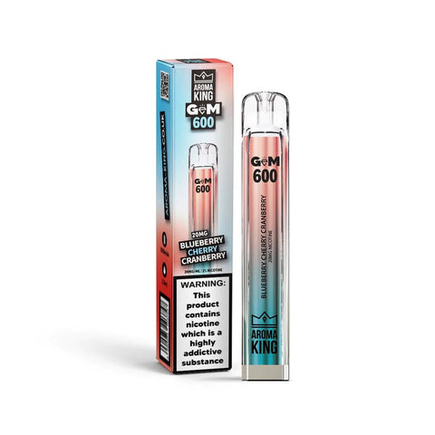Aroma King Gem 600 Disposable Vape Device – Box of 10 - Vape Puff Disposable