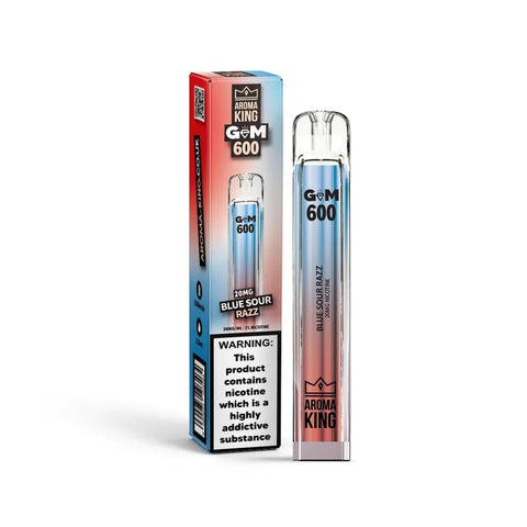 Aroma King Gem 600 Disposable Vape Device – Box of 10 - Vape Puff Disposable