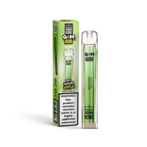 Aroma King Gem 600 Disposable Vape Device – Box of 10 - Vape Puff Disposable