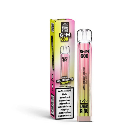 Aroma King Gem 600 Disposable Vape Device – Box of 10 - Vape Puff Disposable