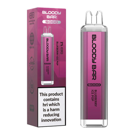 Bloody Bar 5000 Disposable Vape Pod – Box of 10 -Vape Puff Disposable