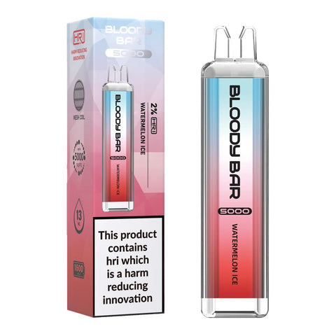 Bloody Bar 5000 Disposable Vape Pod – Box of 10 -Vape Puff Disposable