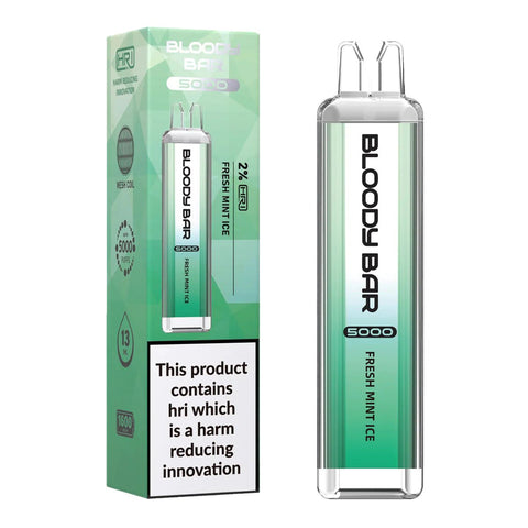 Bloody Bar 5000 Disposable Vape Pod – Box of 10 -Vape Puff Disposable