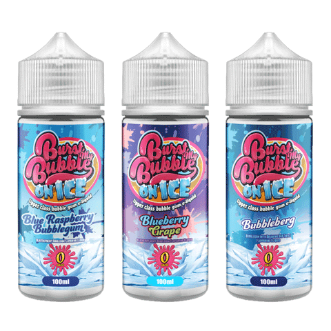 Burst My Bubble On Ice Shortfill E-Liquid | 100ml -Vape Puff Disposable