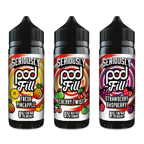 Doozy Vape Co Seriously Pod Fill Shortfill E-Liquid | 100ml -Vape Puff Disposable