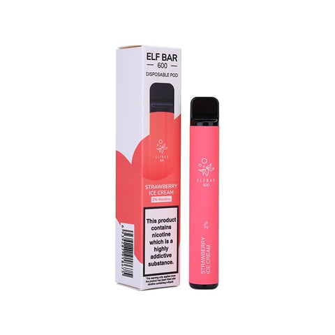 Elf Bar 600 Disposable Vape Pod Device - Vape Puff Disposable