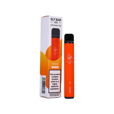 Elf Bar 600 Disposable Vape Pod Device - Vape Puff Disposable