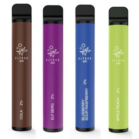 Elf Bar 600 Disposable Vape Pod Device - Vape Puff Disposable