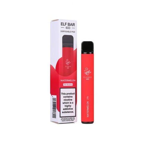 Elf Bar 600 Disposable Vape Pod Device - Vape Puff Disposable