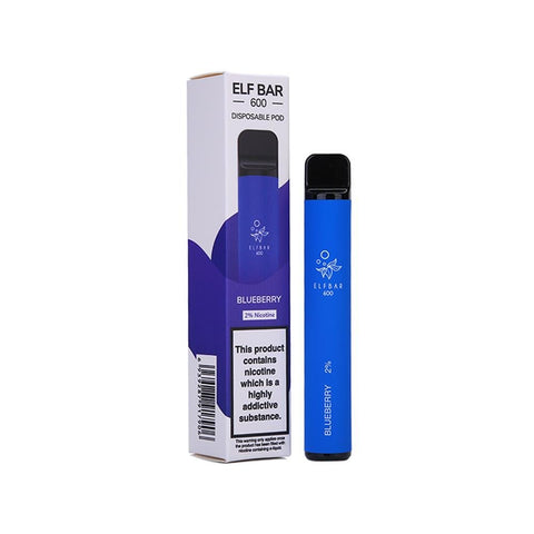 Elf Bar 600 Disposable Vape Pod Device - Vape Puff Disposable