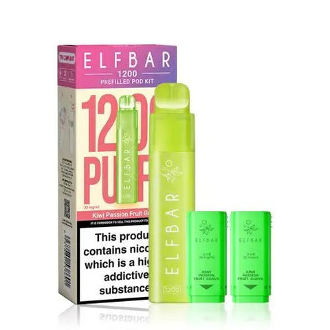 ELFBAR 1200 Prefilled Kit -Vape Puff Disposable