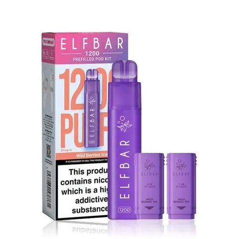 ELFBAR 1200 Prefilled Kit -Vape Puff Disposable