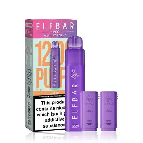 ELFBAR 1200 Prefilled Kit -Vape Puff Disposable