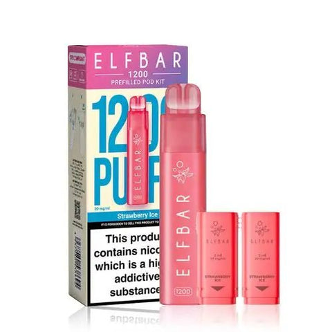 ELFBAR 1200 Prefilled Kit -Vape Puff Disposable