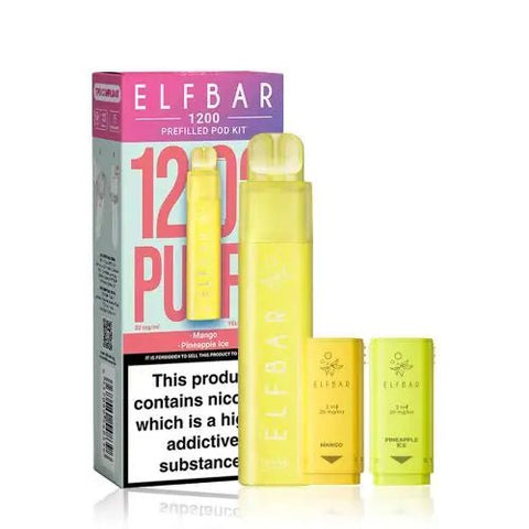 ELFBAR 1200 Prefilled Kit -Vape Puff Disposable