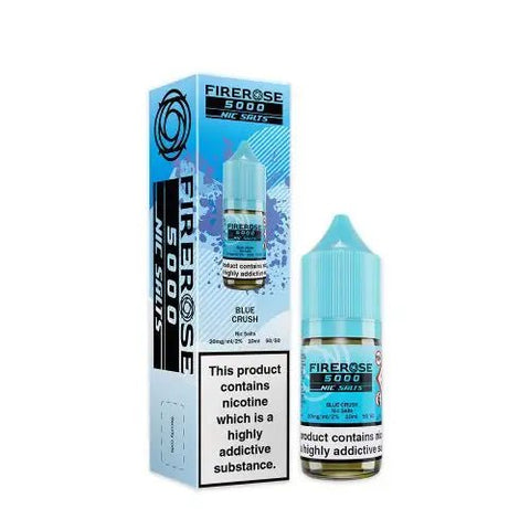 Elux Firerose 5000 Nic Salts 10ml E - Liquids Pack of 10 - Vape Puff Disposable