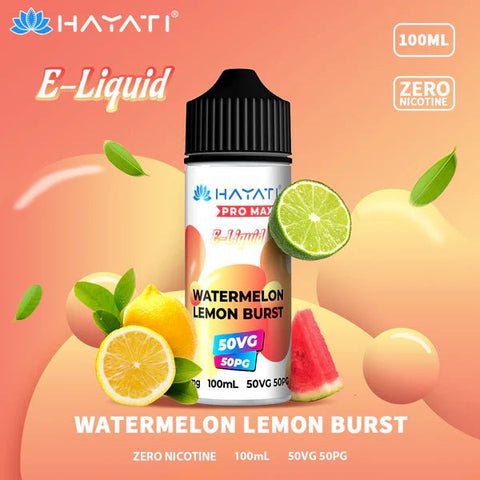 Hayati® Pro Max 50VG 50PG E - Liquid Shortfill E - Liquid | 100ml - Vape Puff Disposable