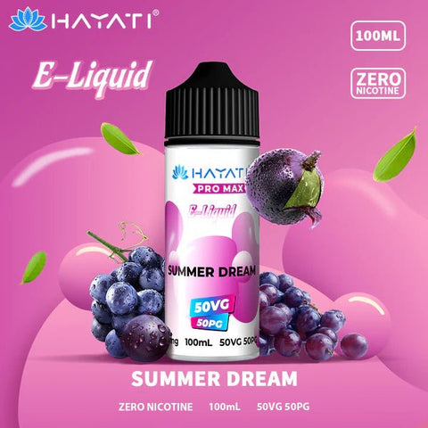 Hayati® Pro Max 50VG 50PG E - Liquid Shortfill E - Liquid | 100ml - Vape Puff Disposable