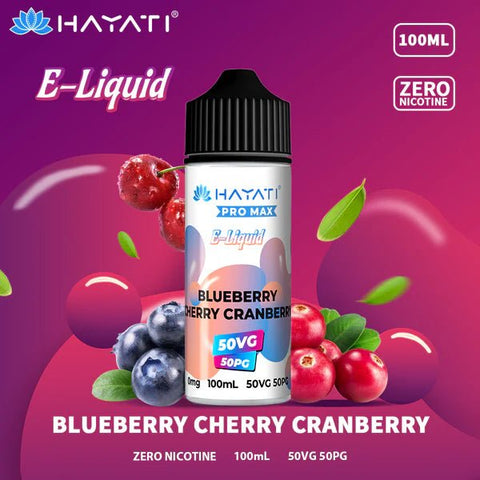 Hayati® Pro Max 50VG 50PG E - Liquid Shortfill E - Liquid | 100ml - Vape Puff Disposable