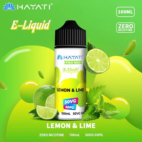 Hayati® Pro Max 50VG 50PG E - Liquid Shortfill E - Liquid | 100ml - Vape Puff Disposable