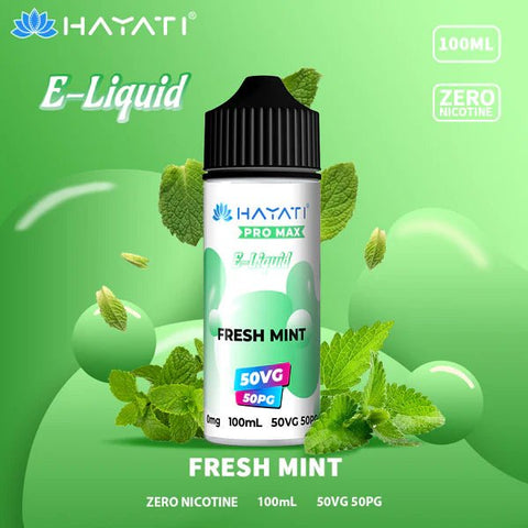 Hayati® Pro Max 50VG 50PG E - Liquid Shortfill E - Liquid | 100ml - Vape Puff Disposable