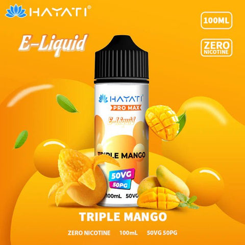 Hayati® Pro Max 50VG 50PG E - Liquid Shortfill E - Liquid | 100ml - Vape Puff Disposable