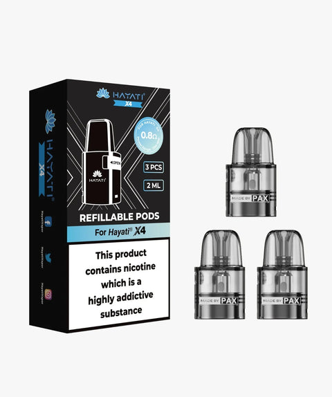 Hayati X4 Replacement Pods - Vape Puff Disposable