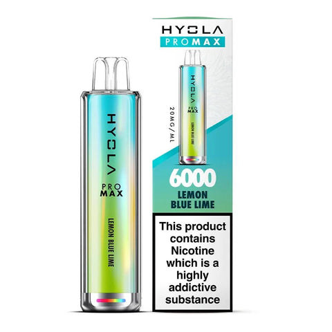Hyola Pro Max 6000 Disposable Vape Pod Device 20mg - Box of 10 - Vape Puff Disposable