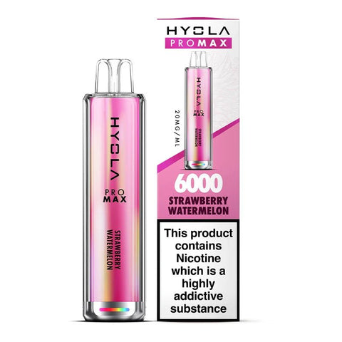 Hyola Pro Max 6000 Disposable Vape Pod Device 20mg - Box of 10 - Vape Puff Disposable