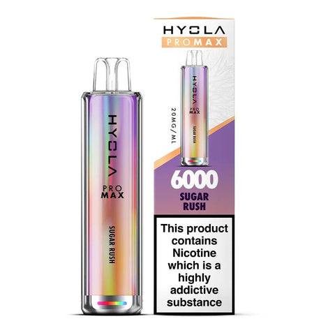Hyola Pro Max 6000 Disposable Vape Pod Device 20mg - Box of 10 - Vape Puff Disposable