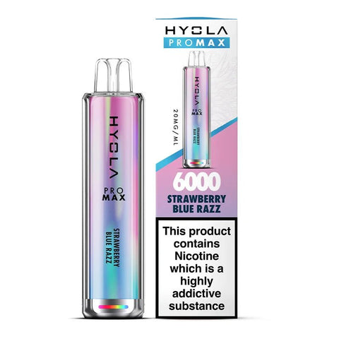 Hyola Pro Max 6000 Disposable Vape Pod Device 20mg - Box of 10 - Vape Puff Disposable
