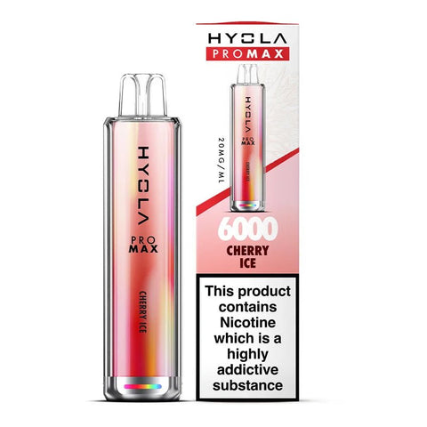 Hyola Pro Max 6000 Disposable Vape Pod Device 20mg - Box of 10 - Vape Puff Disposable