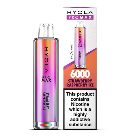 Hyola Pro Max 6000 Disposable Vape Pod Device 20mg - Box of 10 - Vape Puff Disposable