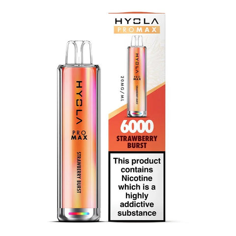 Hyola Pro Max 6000 Disposable Vape Pod Device 20mg - Box of 10 - Vape Puff Disposable