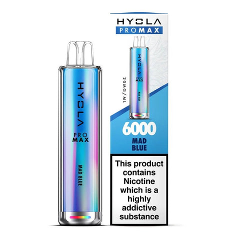 Hyola Pro Max 6000 Disposable Vape Pod Device 20mg - Box of 10 - Vape Puff Disposable