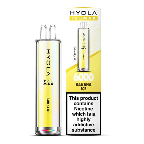 Hyola Pro Max 6000 Disposable Vape Pod Device 20mg - Box of 10 - Vape Puff Disposable