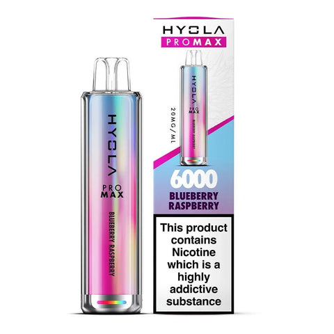Hyola Pro Max 6000 Disposable Vape Pod Device 20mg - Box of 10 - Vape Puff Disposable