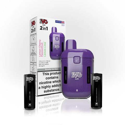 IVG Air 2 In 1 Pod Kit -Vape Puff Disposable