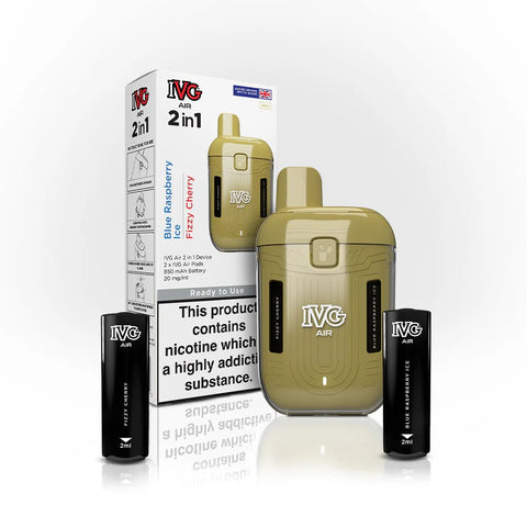 IVG Air 2 In 1 Pod Kit -Vape Puff Disposable