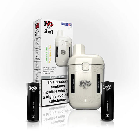 IVG Air 2 In 1 Pod Kit -Vape Puff Disposable