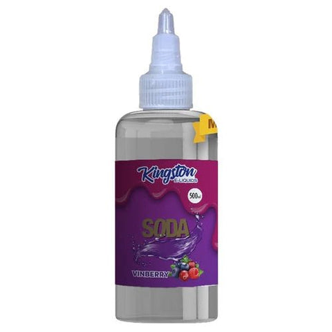 Kingston Megasaver Shortfill E-Liquid | 500ml -Vape Puff Disposable