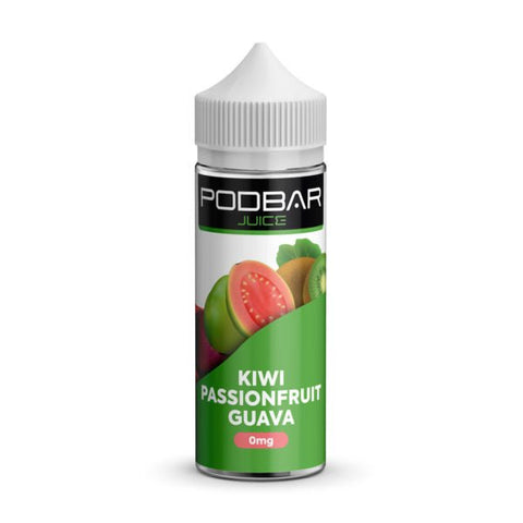 Kingston Podbar Juice Shortfill E-Liquid | 100ml -Vape Puff Disposable