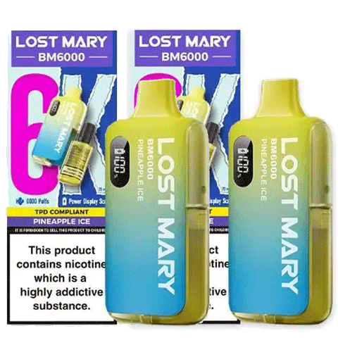 Lost Mary BM6000 Prefilled Pod Kit -Vape Puff Disposable