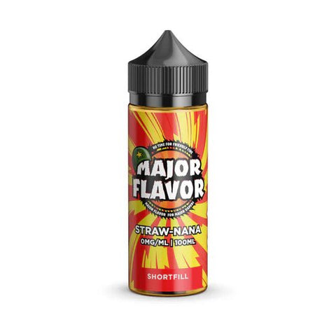 Major Flavor Shortfill E-Liquid | 100ml -Vape Puff Disposable