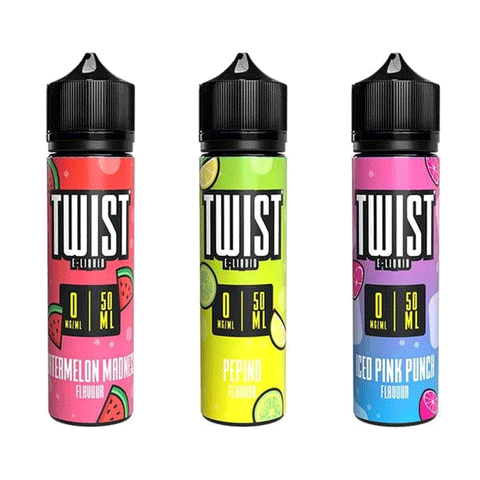 Twist Shortfill E-Liquid | 50ml -Vape Puff Disposable