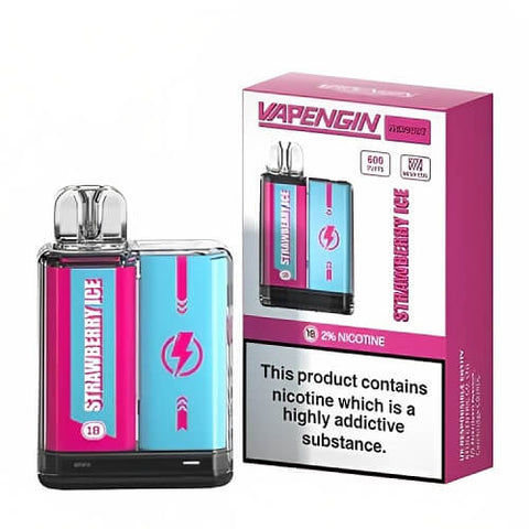 Vapengin Mercury 600 Disposable Vape Pod Device Box of 10 - Vape Puff Disposable