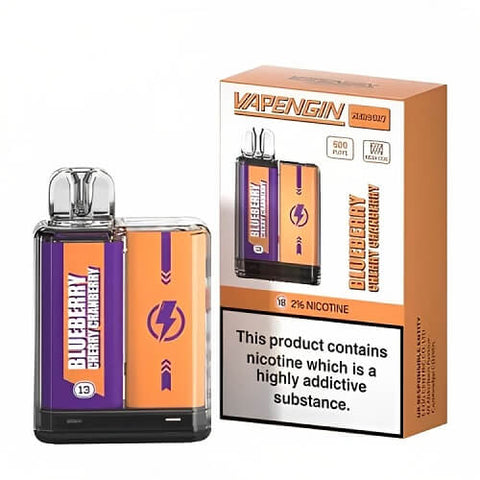 Vapengin Mercury 600 Disposable Vape Pod Device Box of 10 - Vape Puff Disposable