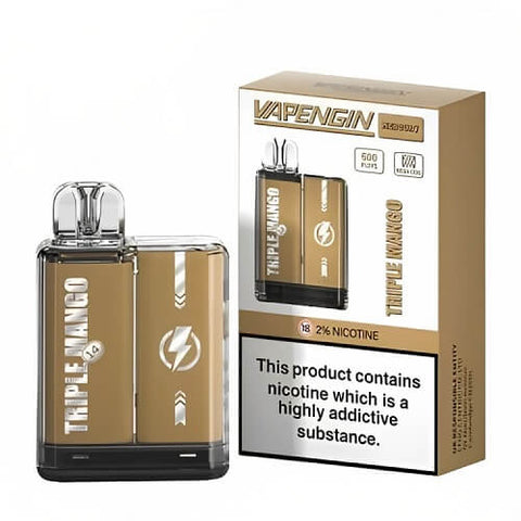 Vapengin Mercury 600 Disposable Vape Pod Device Box of 10 - Vape Puff Disposable